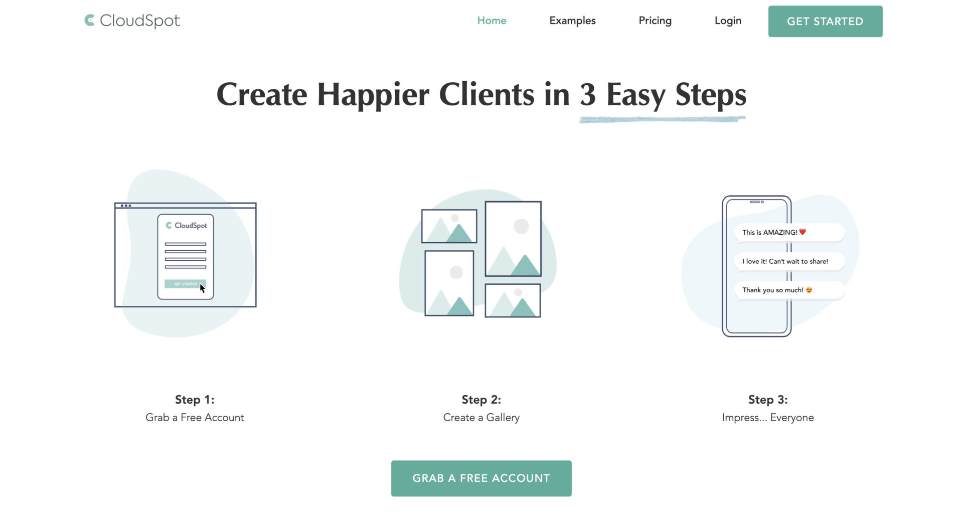 Cloudspot account activation 3 steps