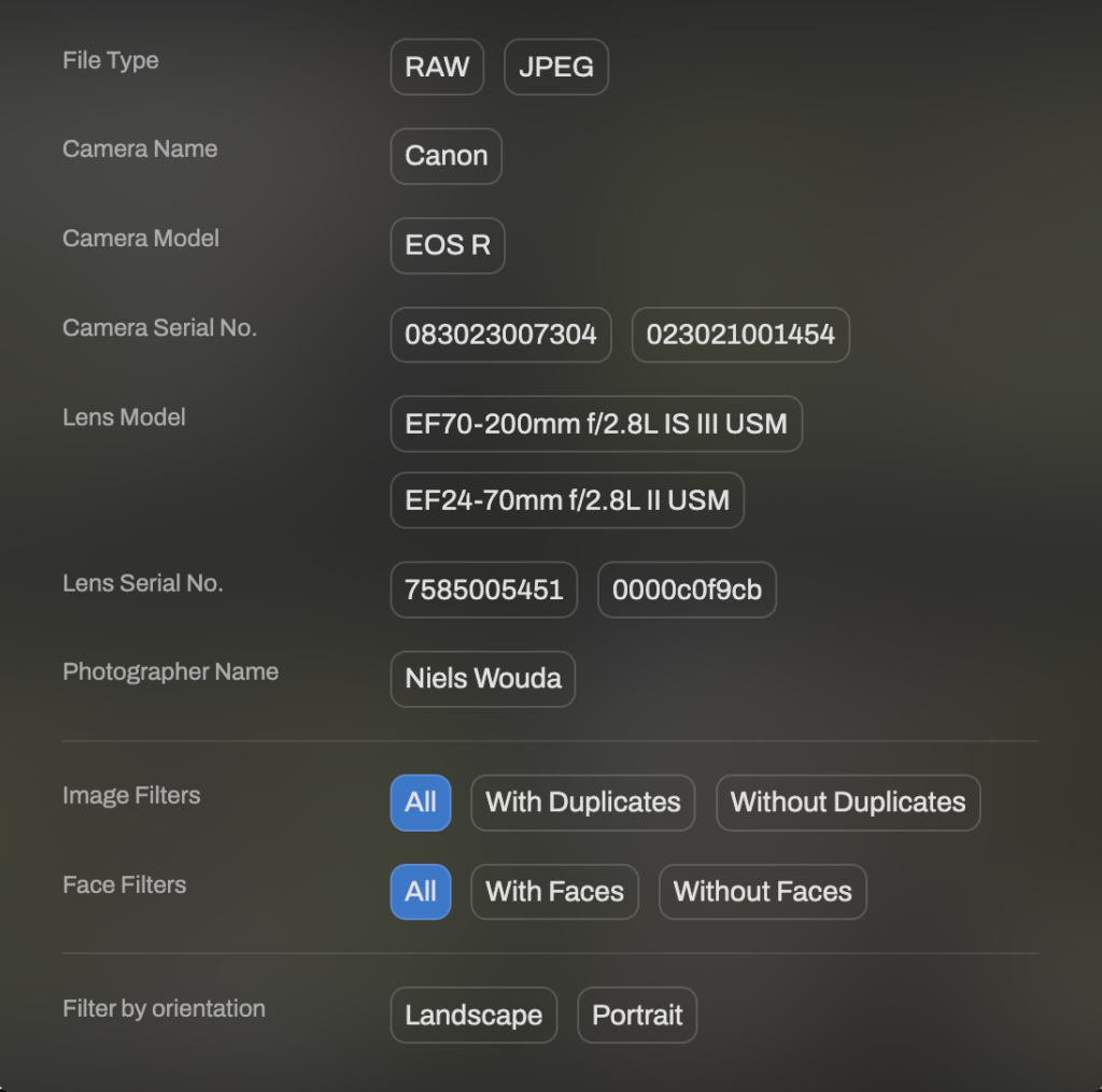 Understanding Filters in Aftershoot
