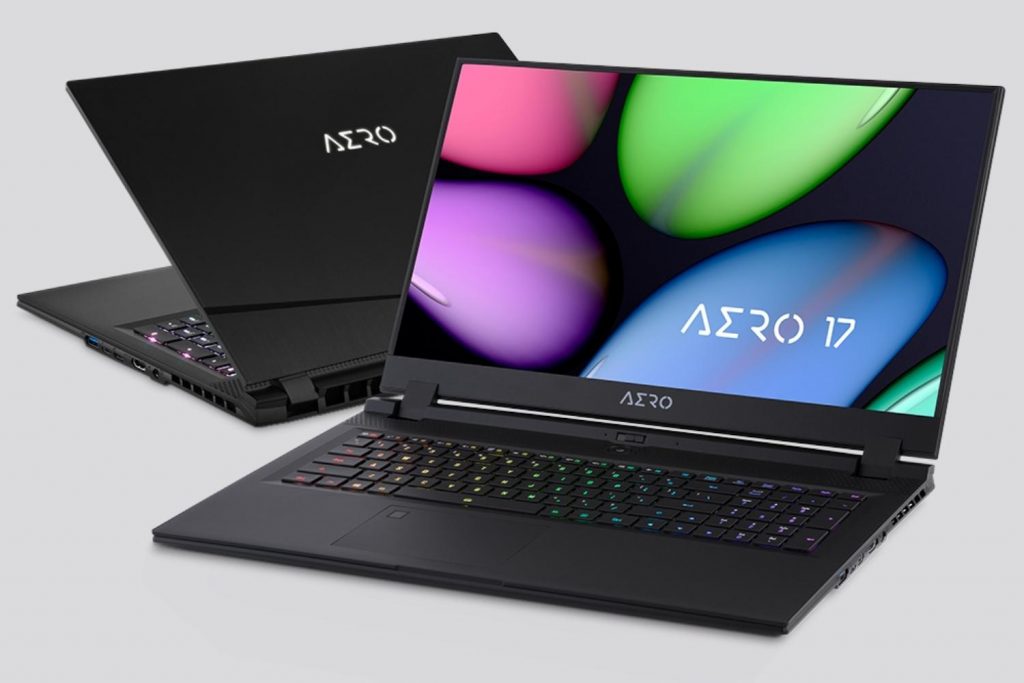 Best Photo Editing Laptops for Photographers Gigabyte Aero 17 laptop