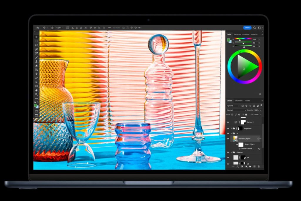 Best Photo Editing Laptops for Photographers Macbook Air 13-inch M2