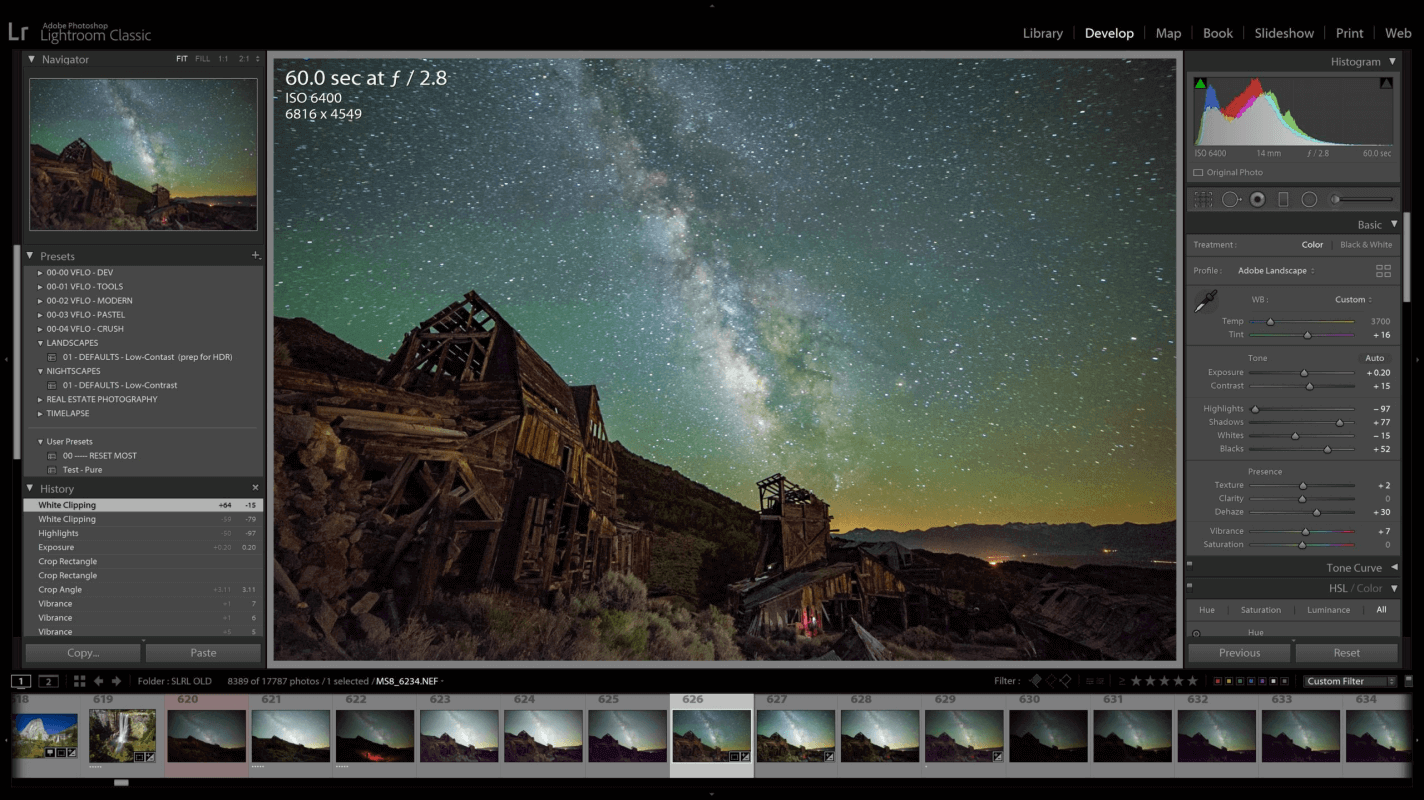 Lightroom UI