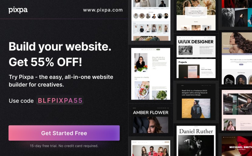 Best Black Friday Deals For Photographers 2024 Pixpa black friday deal