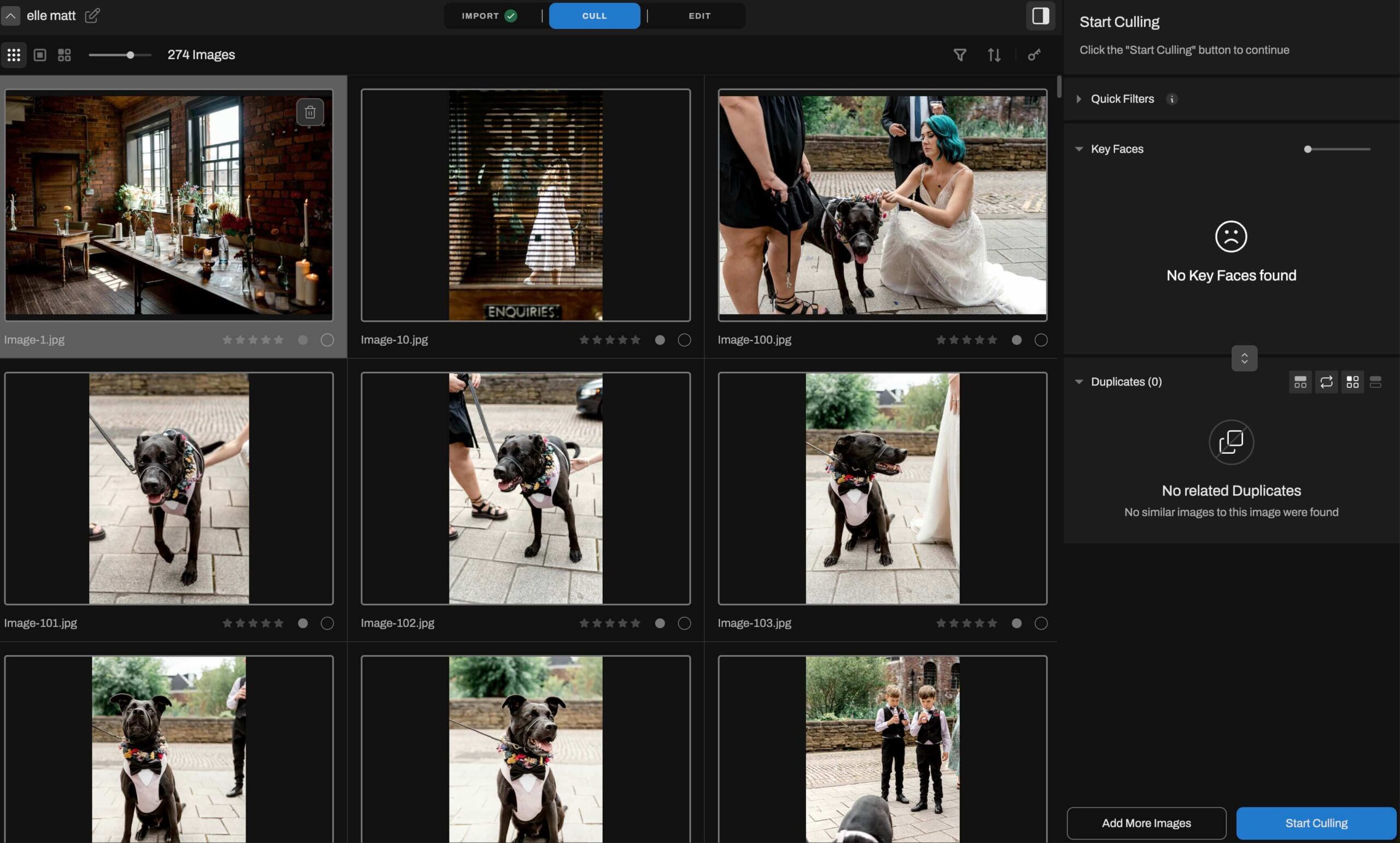 How to Edit Photos Like a Pro: The Ultimate Editing Guide for Photographers Culling photos in Aftershoot AI culling & editing software