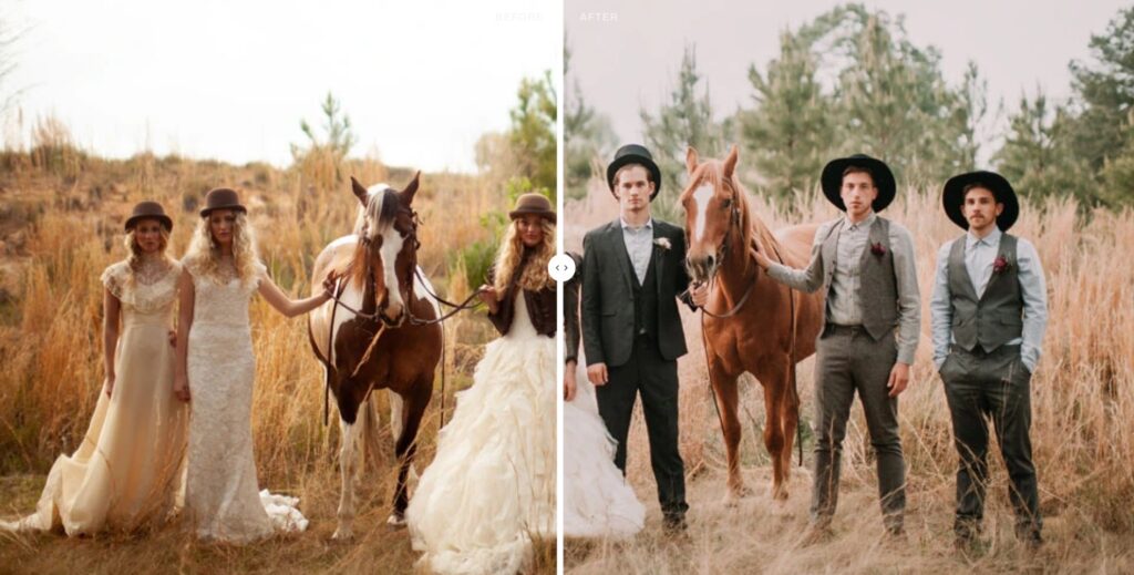 Greater Than Gatsby Collection painted desert