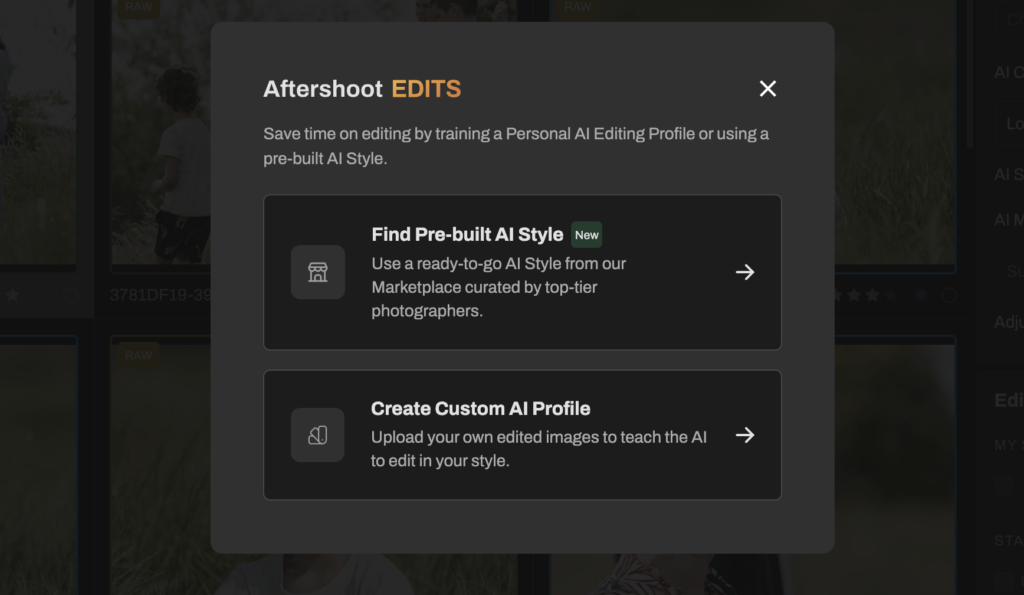 Photo Editing Workflow: Integrating AI Tools for Faster, Smarter Edits AI profile on Aftershoot