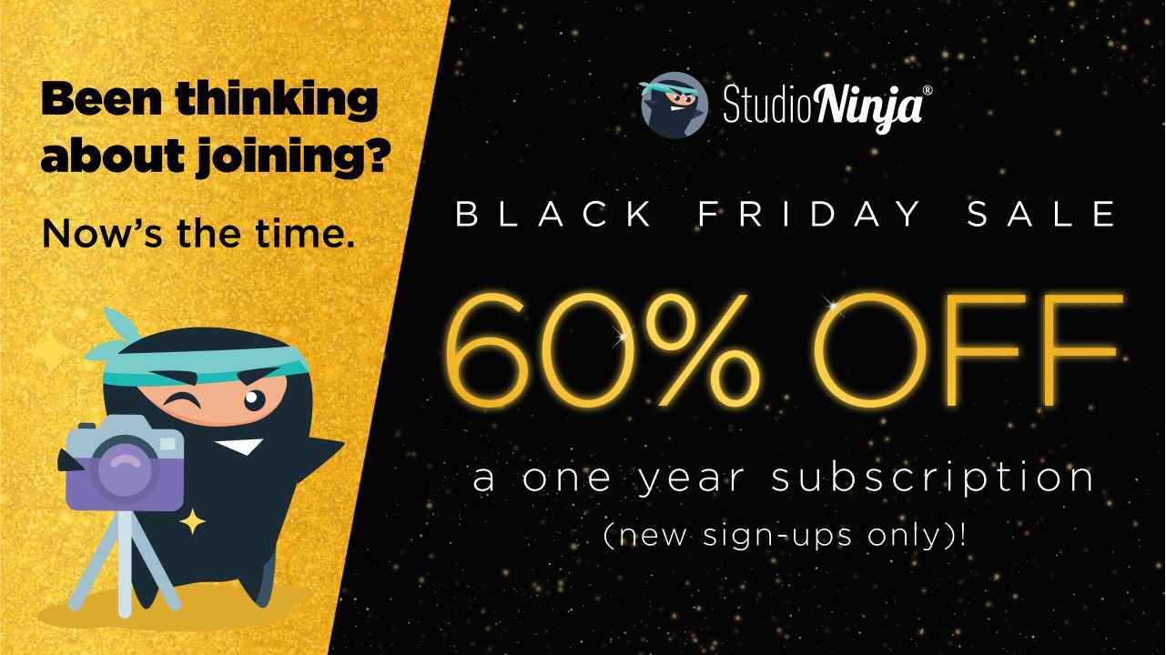 Best Black Friday Deals For Photographers 2024 Black friday deal - studio ninja