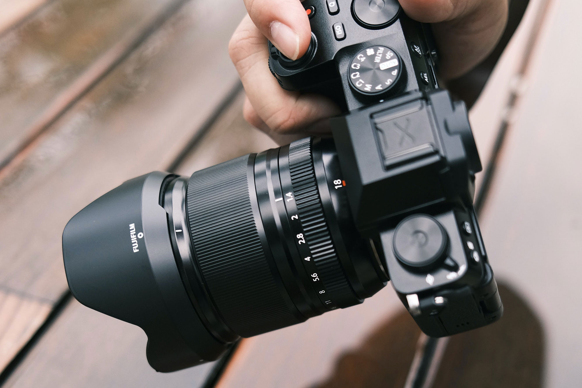 5 Best Lens for Wedding Photography The 18mm f/1.4 R LM WR Lens from Fujifilm