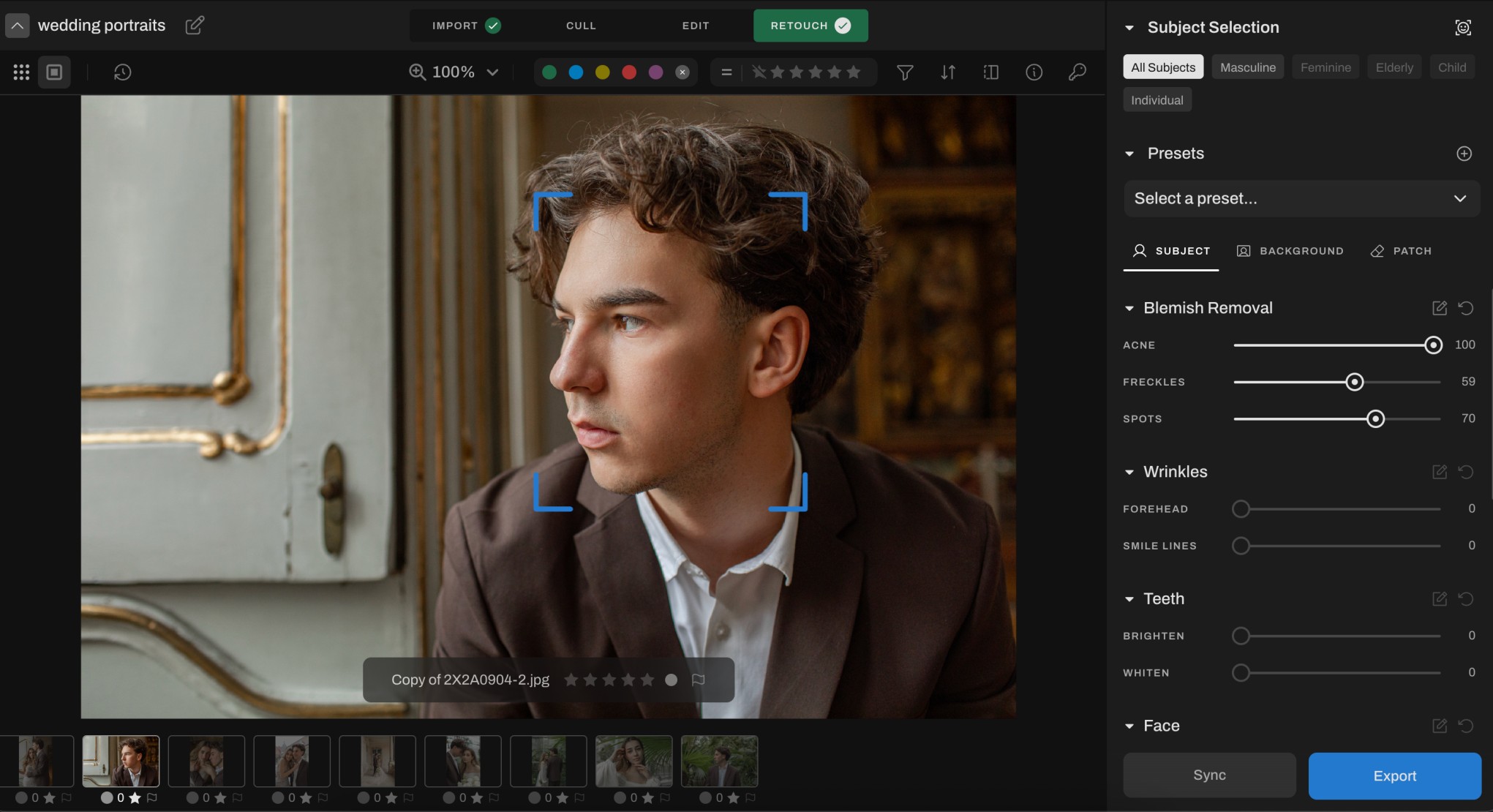 The Pro Guide to Wedding Retouching wedding retouching