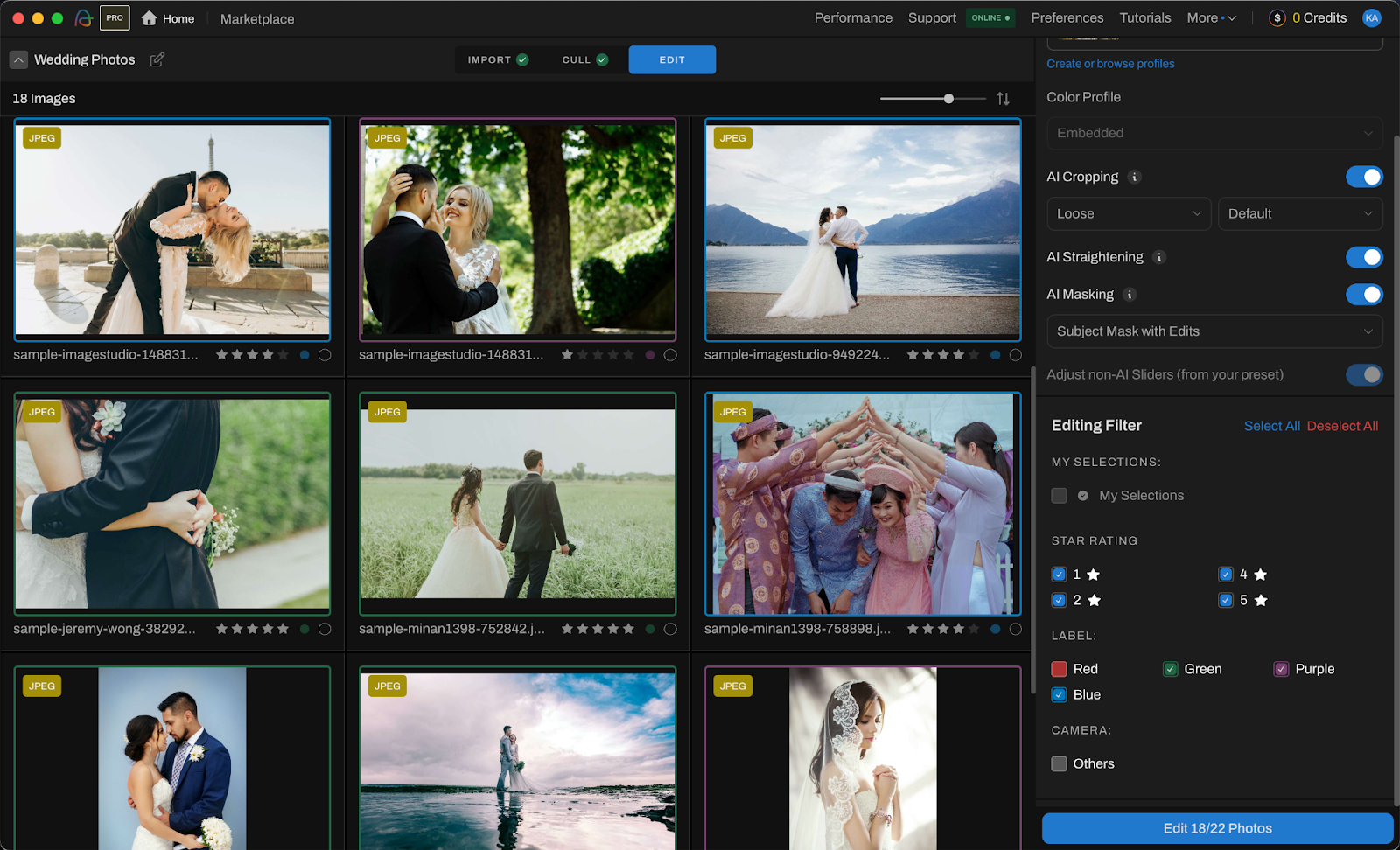 Portrait Editing Workflow: How to Streamline Your Process for Faster Edits Set your editing filters and preferences