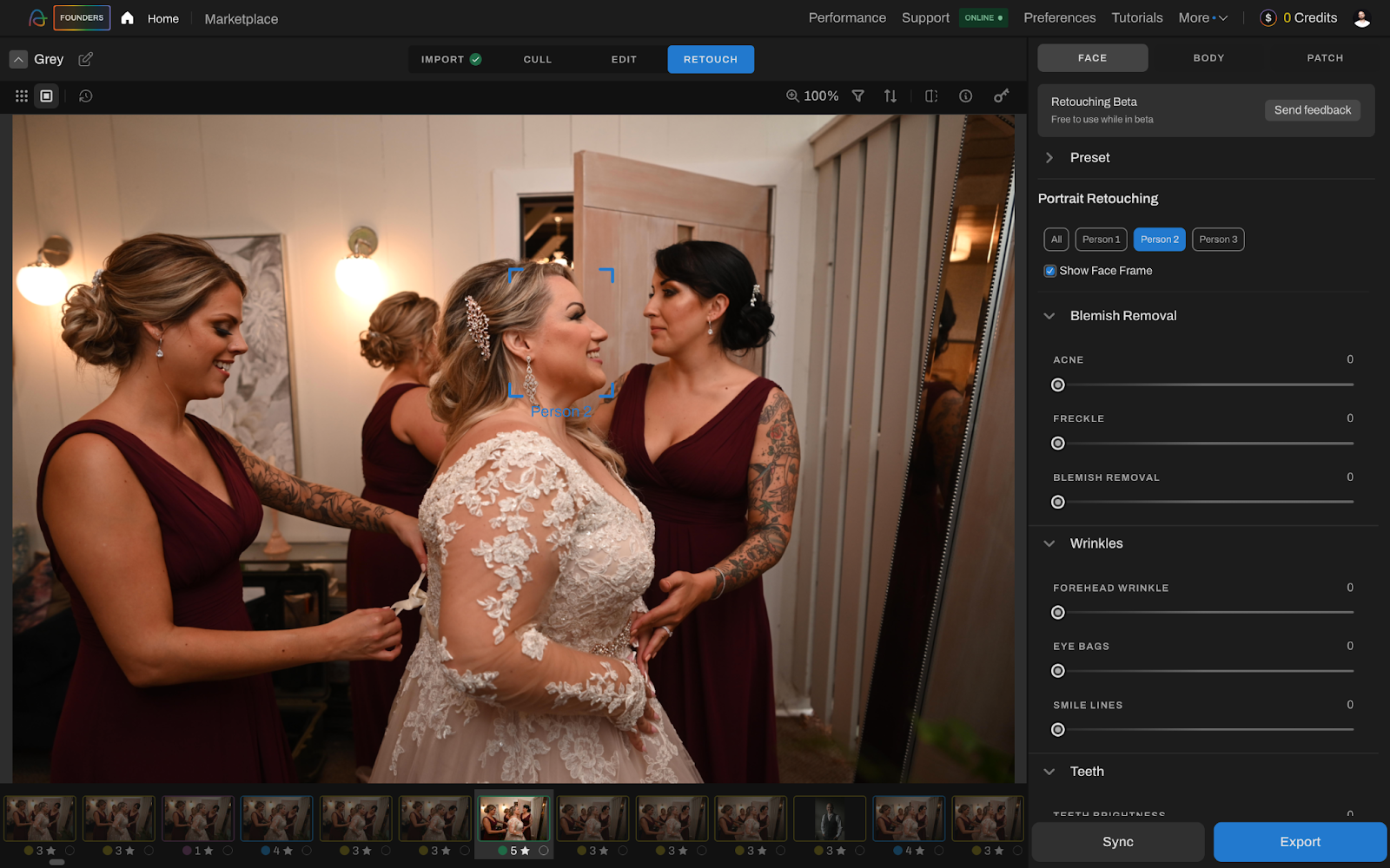 A Complete Guide to Retouching Boudoir Photos portrait retouching in aftershoot