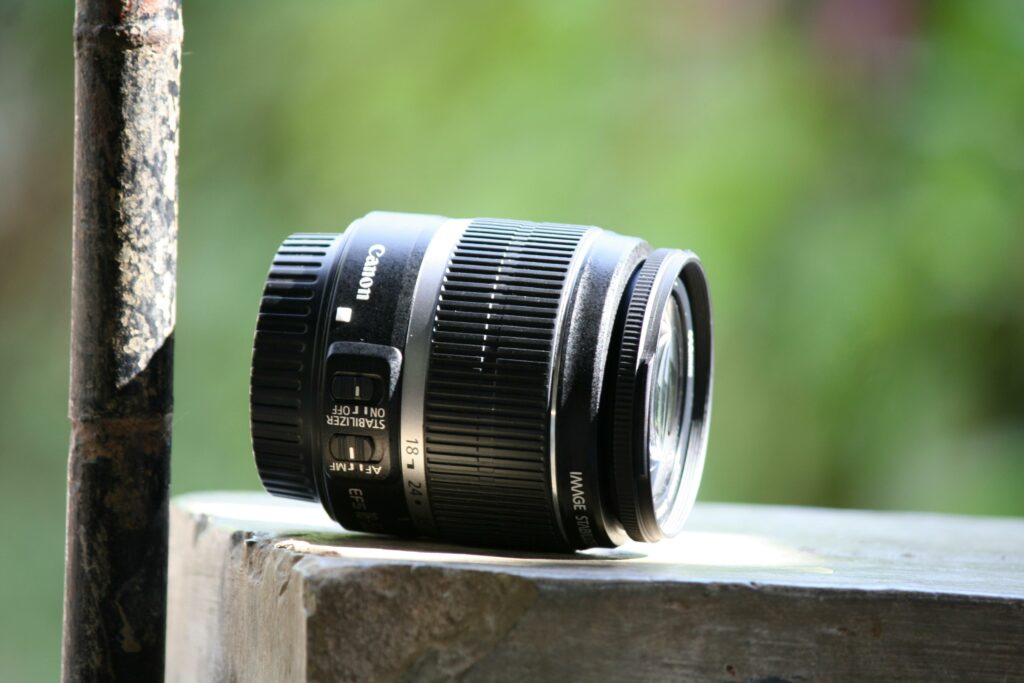 55mm camera lens