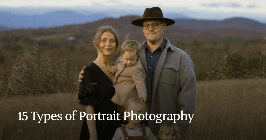 15 types of portrait photography