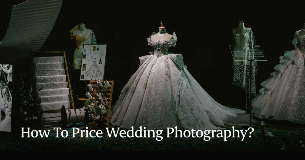 how to price wedding photography