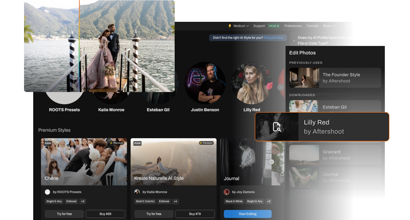 AI Editing Profile