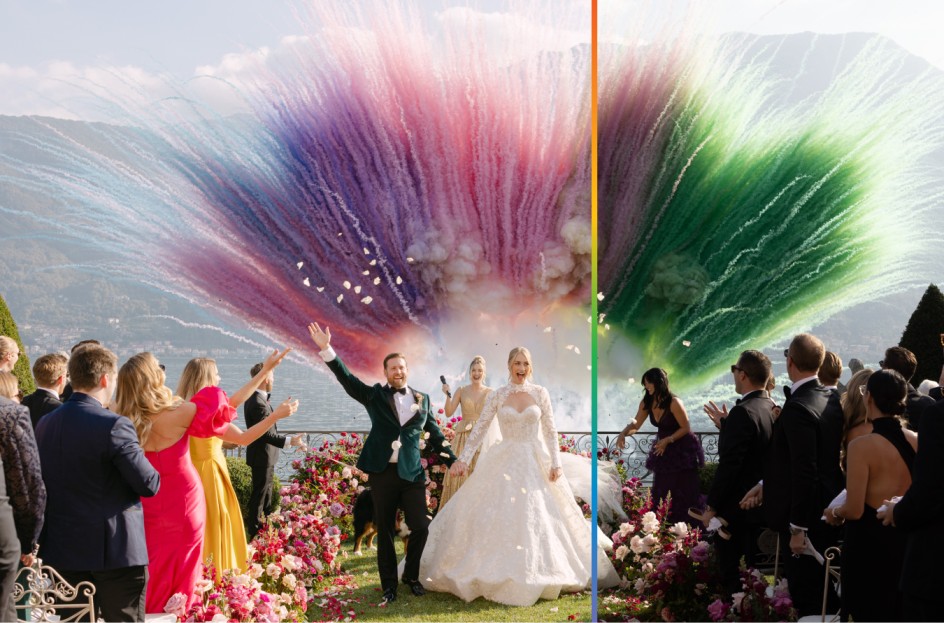 Rivalry Turned Romance: The Story of Anna and Thanos' Photography Journey AI editing preset after