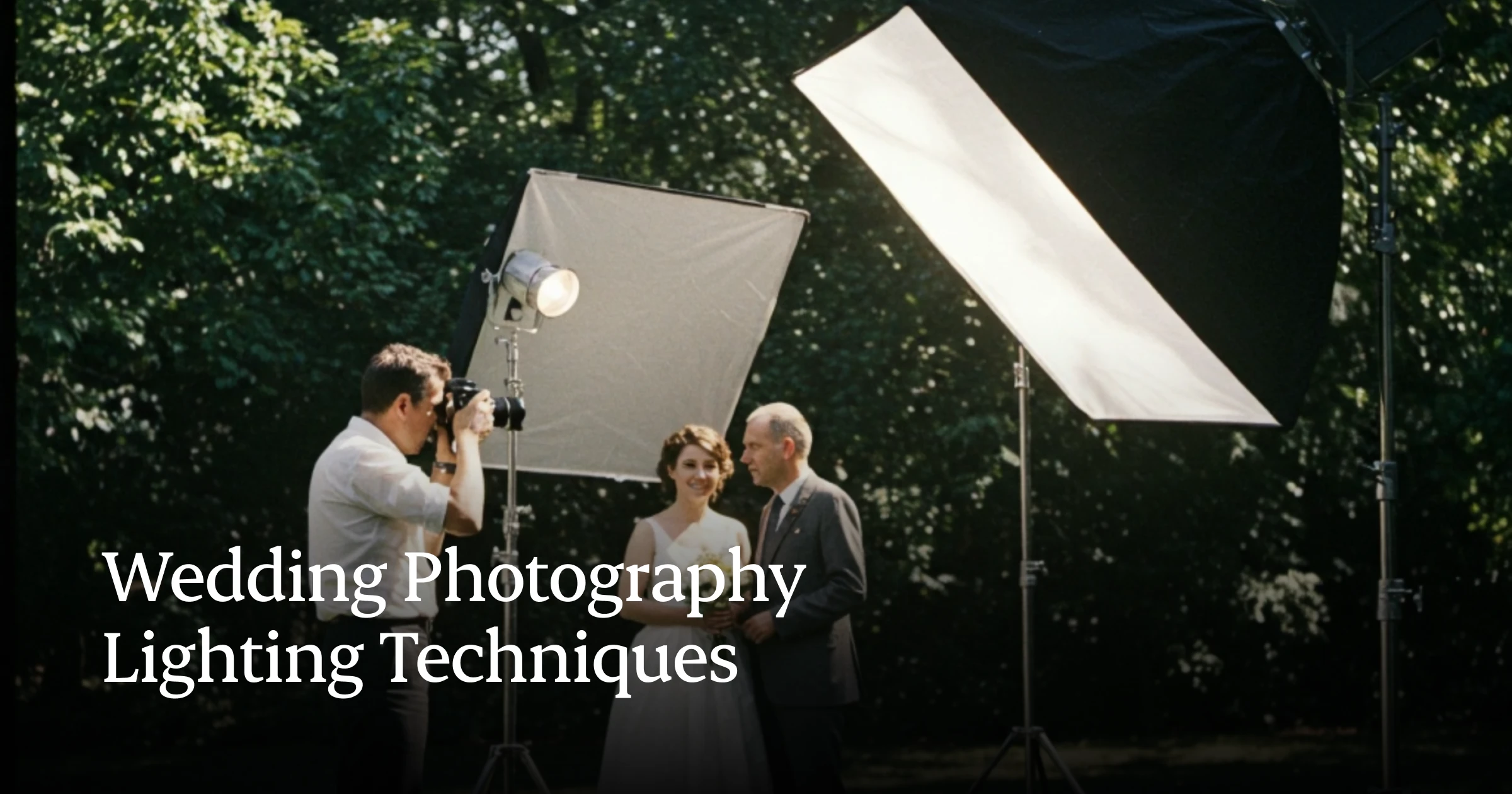6 Wedding Photography Lighting Techniques (Without Overcomplicating It)