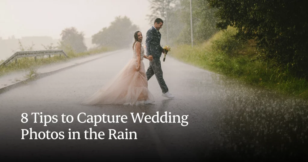 How to click wedding photos in the rain