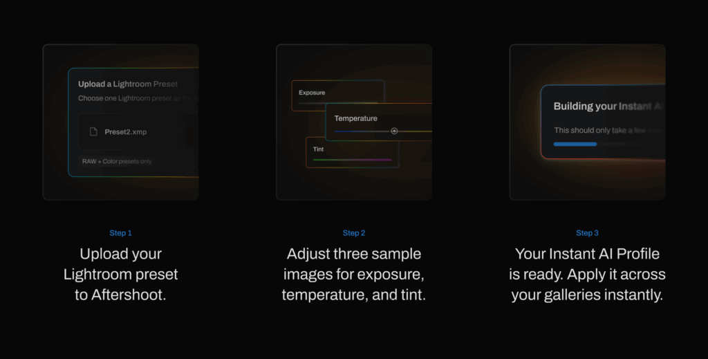 how to create instant ai profile