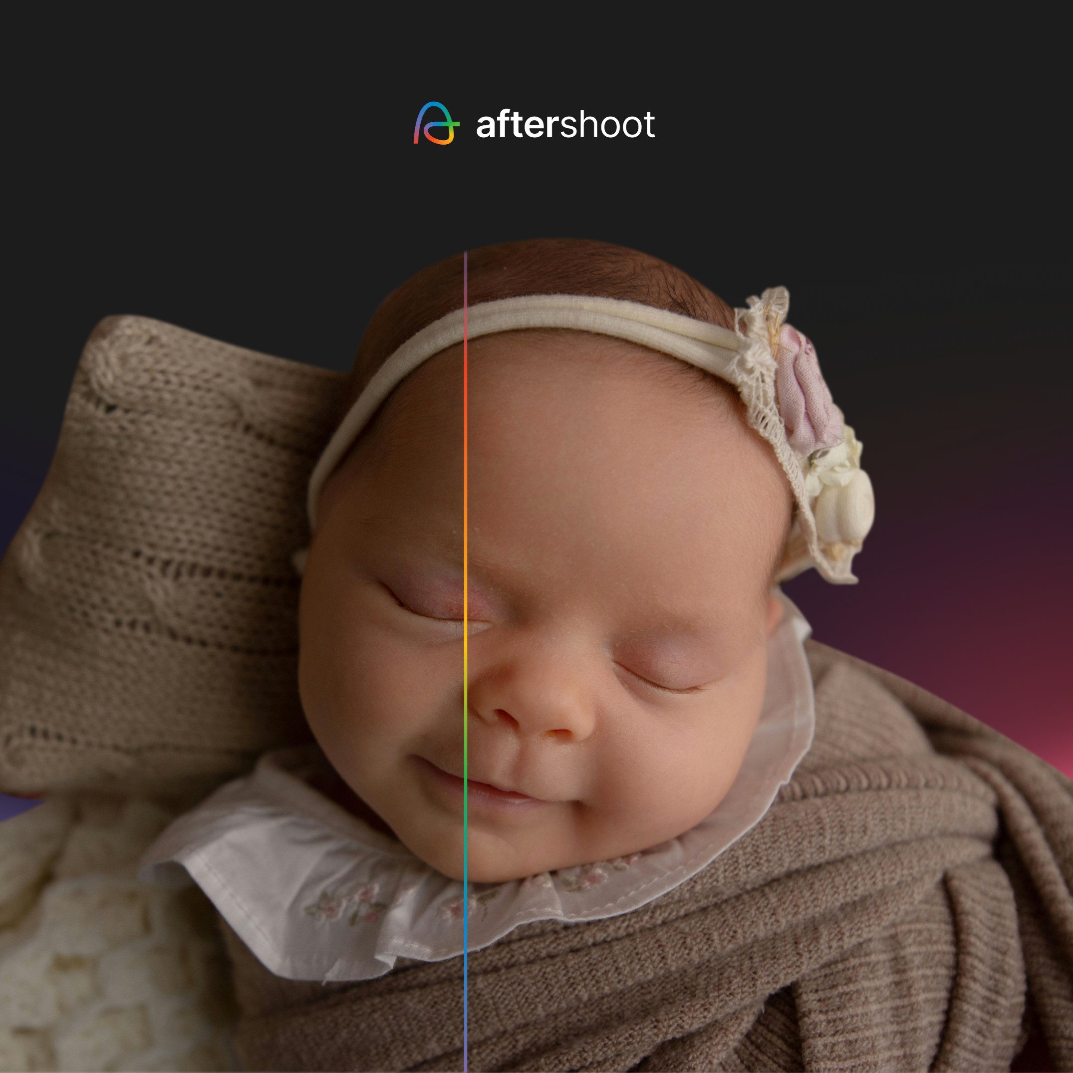 newborn retouching
