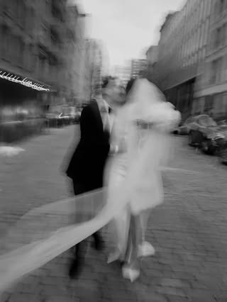 blurry photo from a wedding shoot 