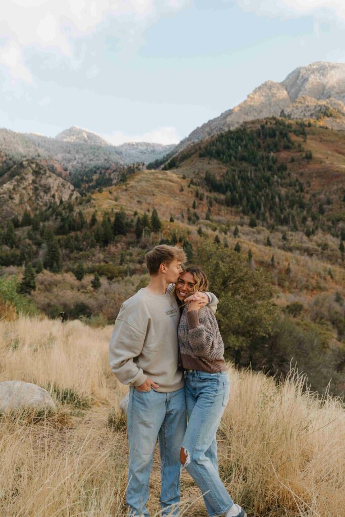 kiss on the forehead