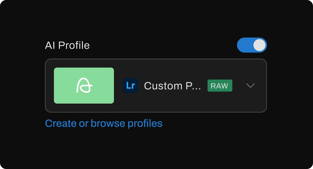 Choose or Train a Style