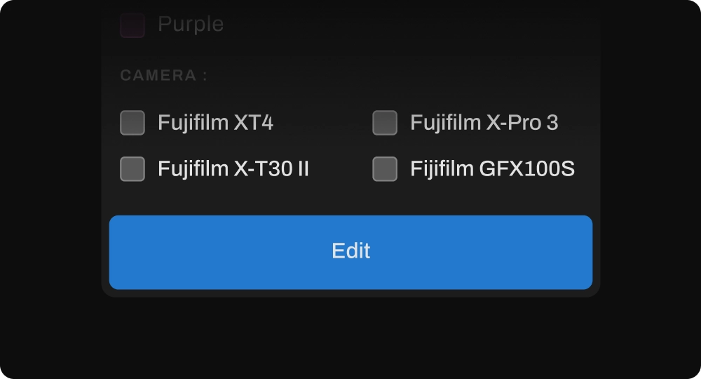 Click ‘Edit’ and Relax