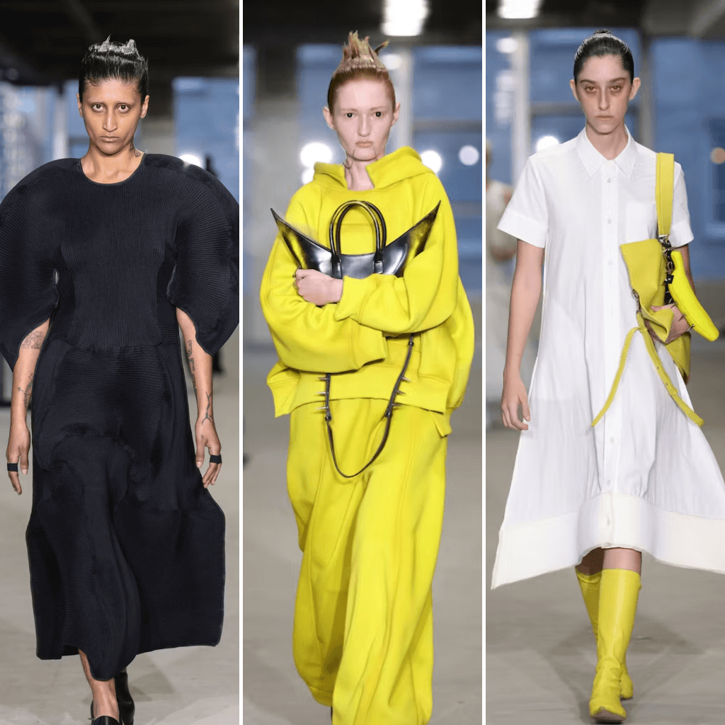 Melitta Baumeister shooting motion through smoke