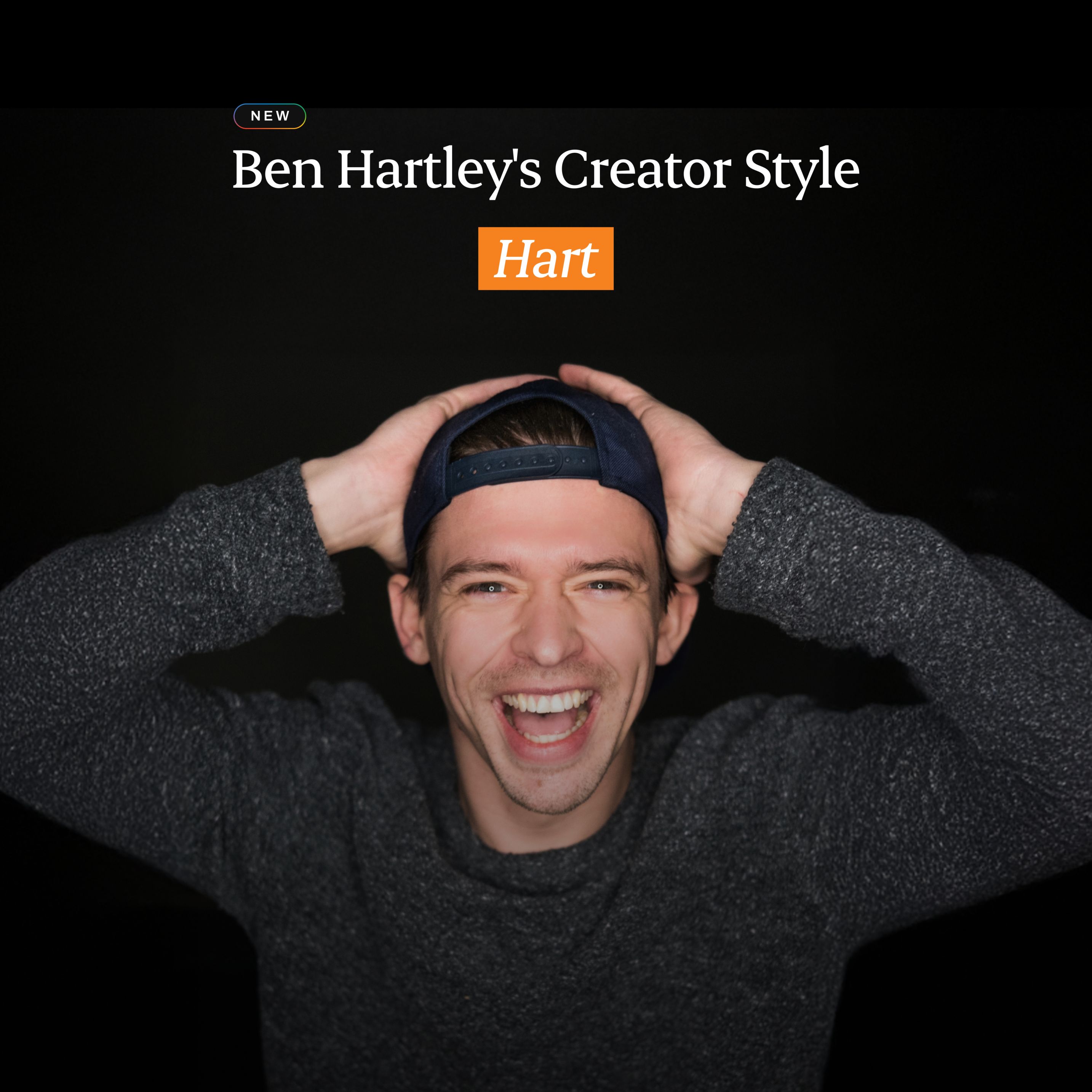 Ben hartley new creator style on Aftershoot